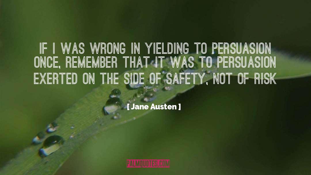 Jane Austen Quotes: If I was wrong in
