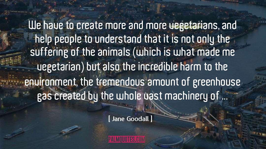 Jane Goodall Quotes: We have to create more