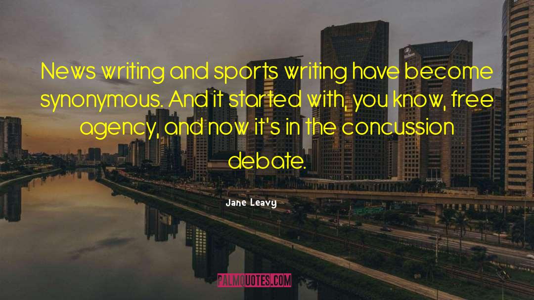 Jane Leavy Quotes: News writing and sports writing