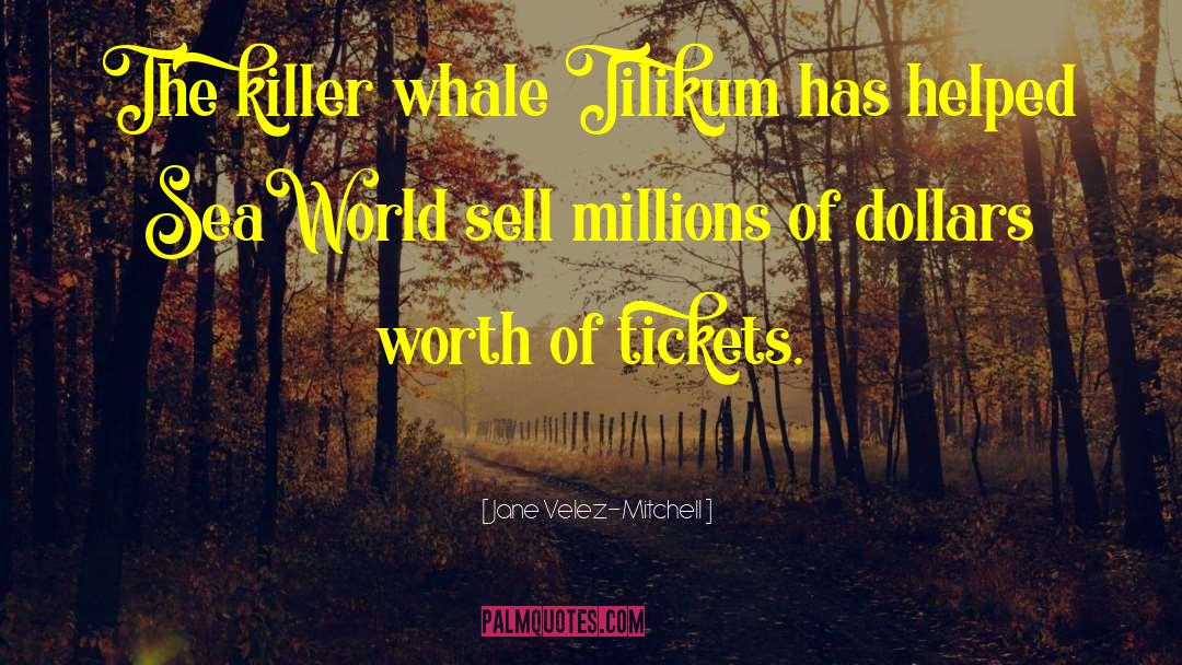 Jane Velez-Mitchell Quotes: The killer whale Tilikum has