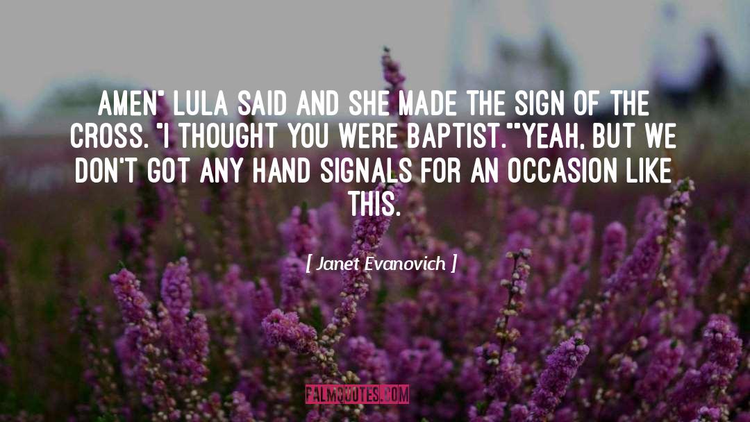 Janet Evanovich Quotes: Amen