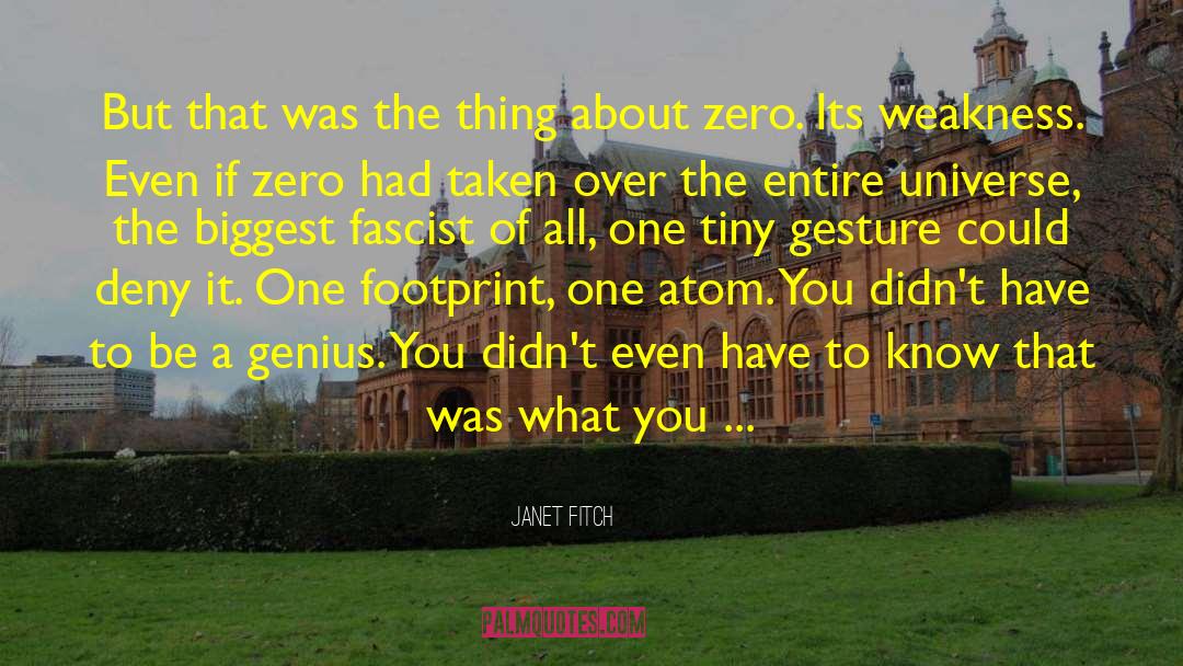 Janet Fitch Quotes: But that was the thing