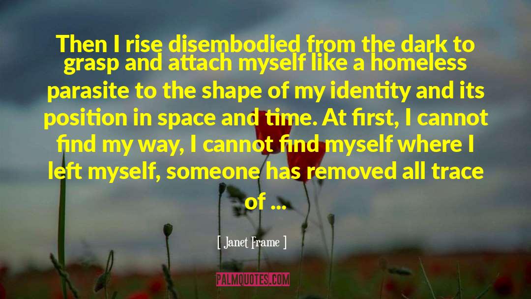 Janet Frame Quotes: Then I rise disembodied from