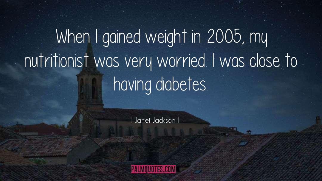 Janet Jackson Quotes: When I gained weight in