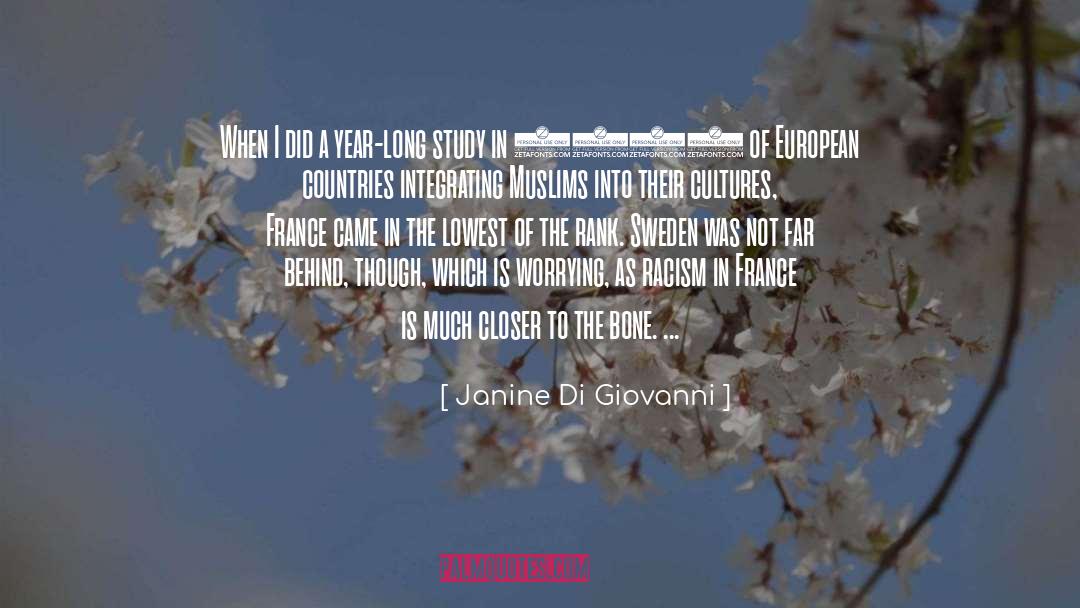 Janine Di Giovanni Quotes: When I did a year-long