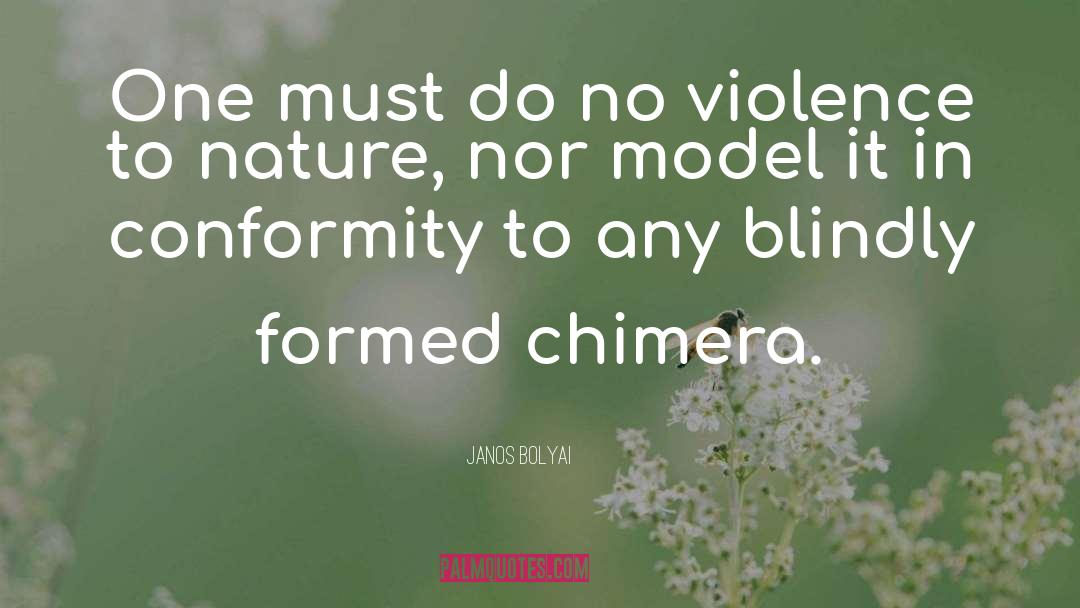 Janos Bolyai Quotes: One must do no violence