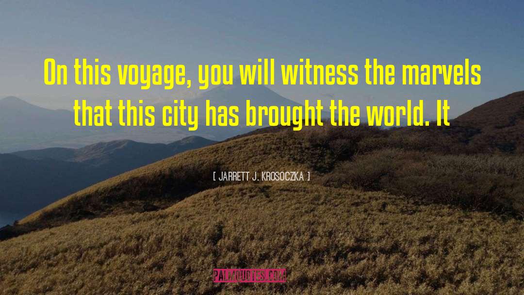 Jarrett J. Krosoczka Quotes: On this voyage, you will