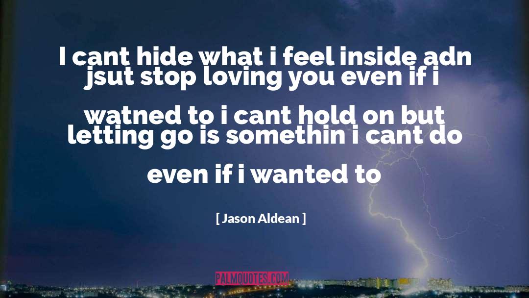 Jason Aldean Quotes: I cant hide what i