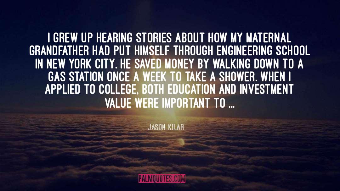 Jason Kilar Quotes: I grew up hearing stories