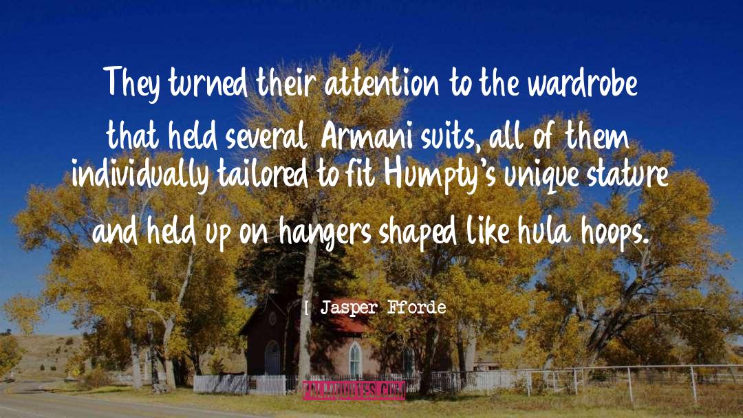 Jasper Fforde Quotes: They turned their attention to