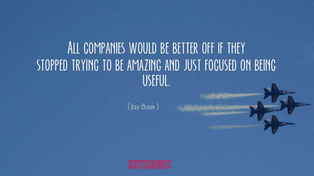 Jay Baer Quotes: All companies would be better