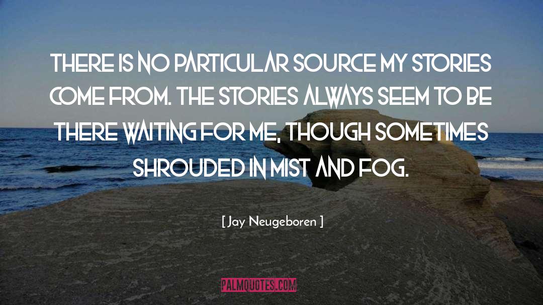 Jay Neugeboren Quotes: There is no particular source