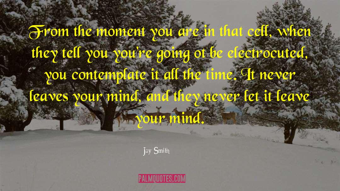 Jay Smith Quotes: From the moment you are