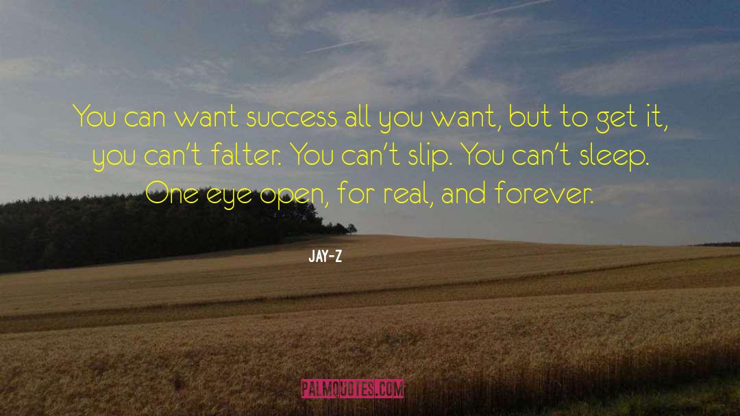 Jay-Z Quotes: You can want success all