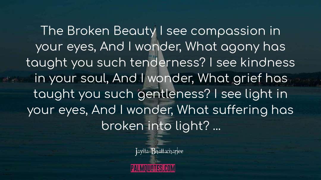 Jayita Bhattacharjee Quotes: The Broken Beauty <br />I