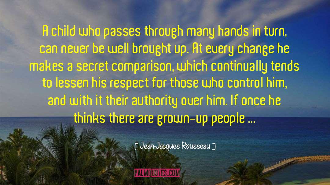 Jean-Jacques Rousseau Quotes: A child who passes through