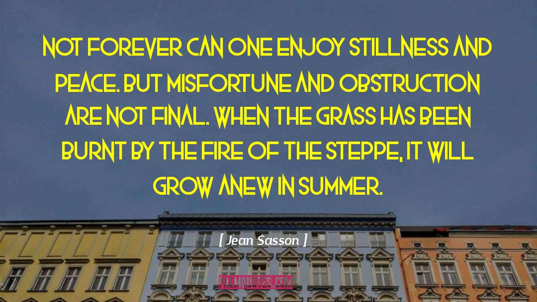 Jean Sasson Quotes: Not forever can one enjoy