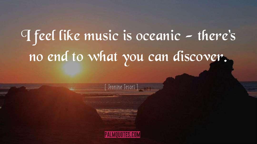 Jeanine Tesori Quotes: I feel like music is