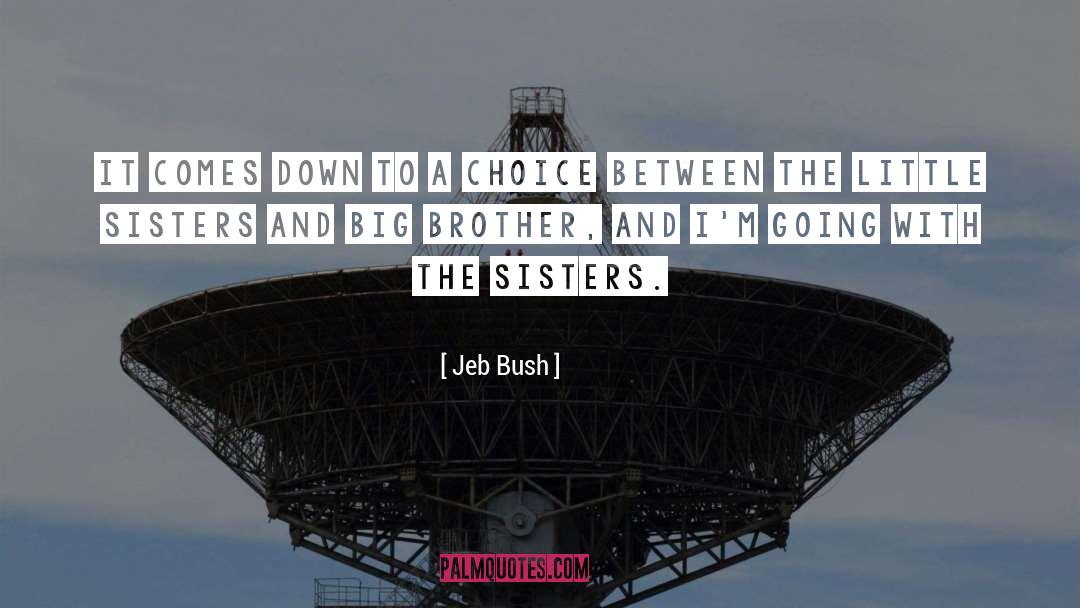 Jeb Bush Quotes: It comes down to a