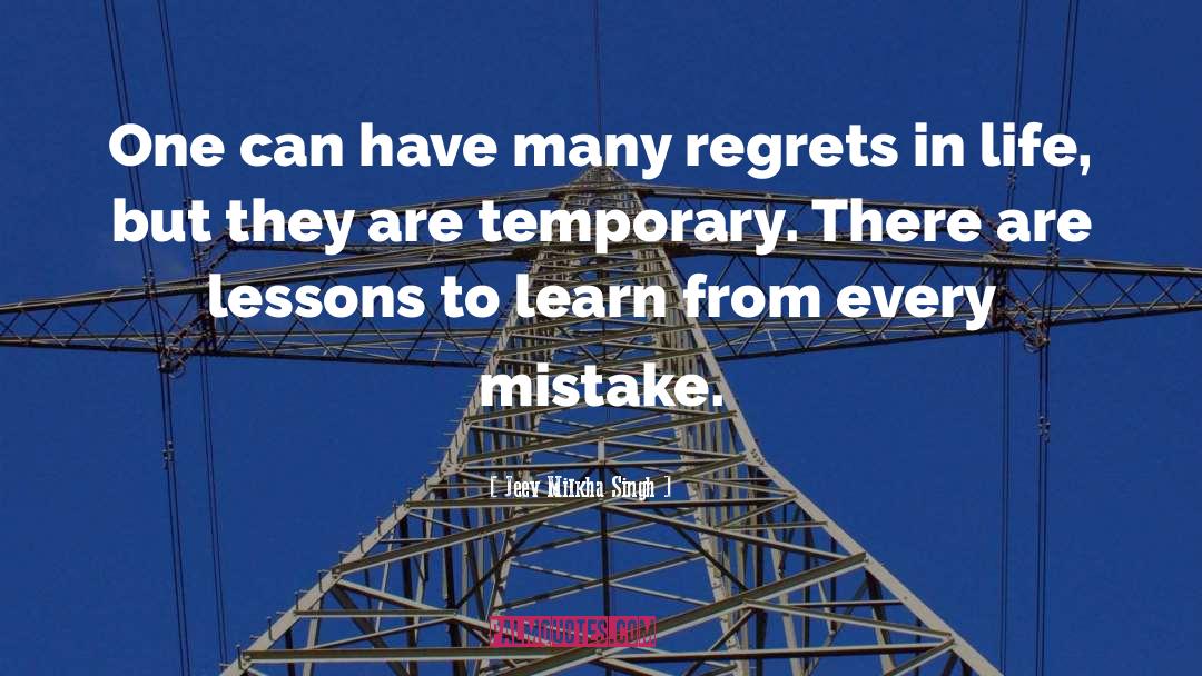 Jeev Milkha Singh Quotes: One can have many regrets