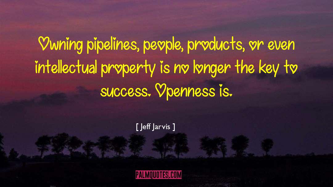 Jeff Jarvis Quotes: Owning pipelines, people, products, or