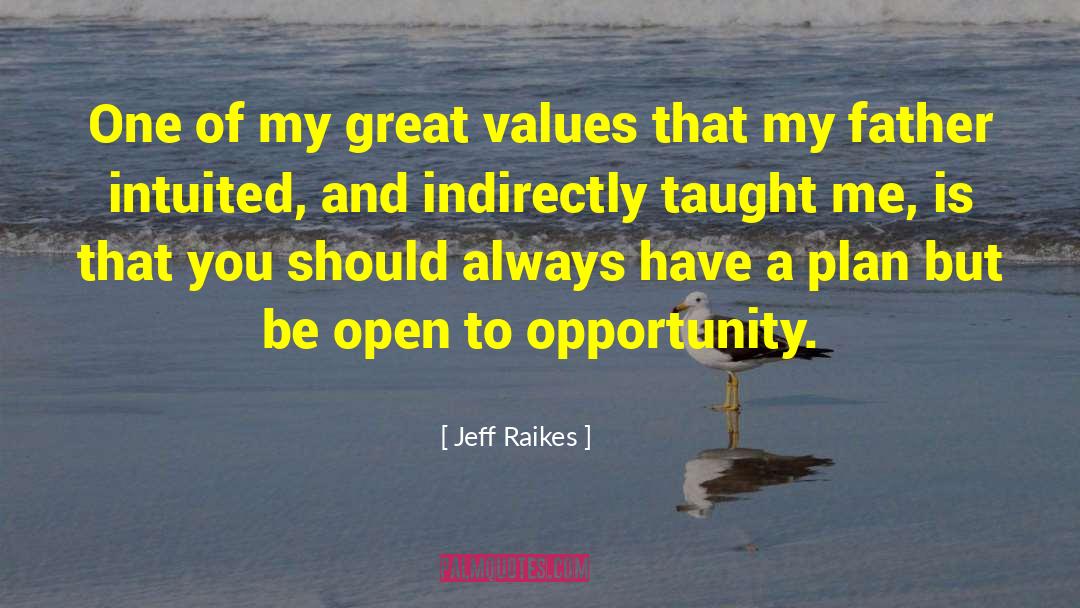 Jeff Raikes Quotes: One of my great values