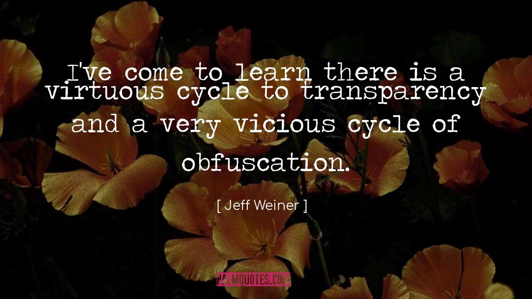 Jeff Weiner Quotes: I've come to learn there