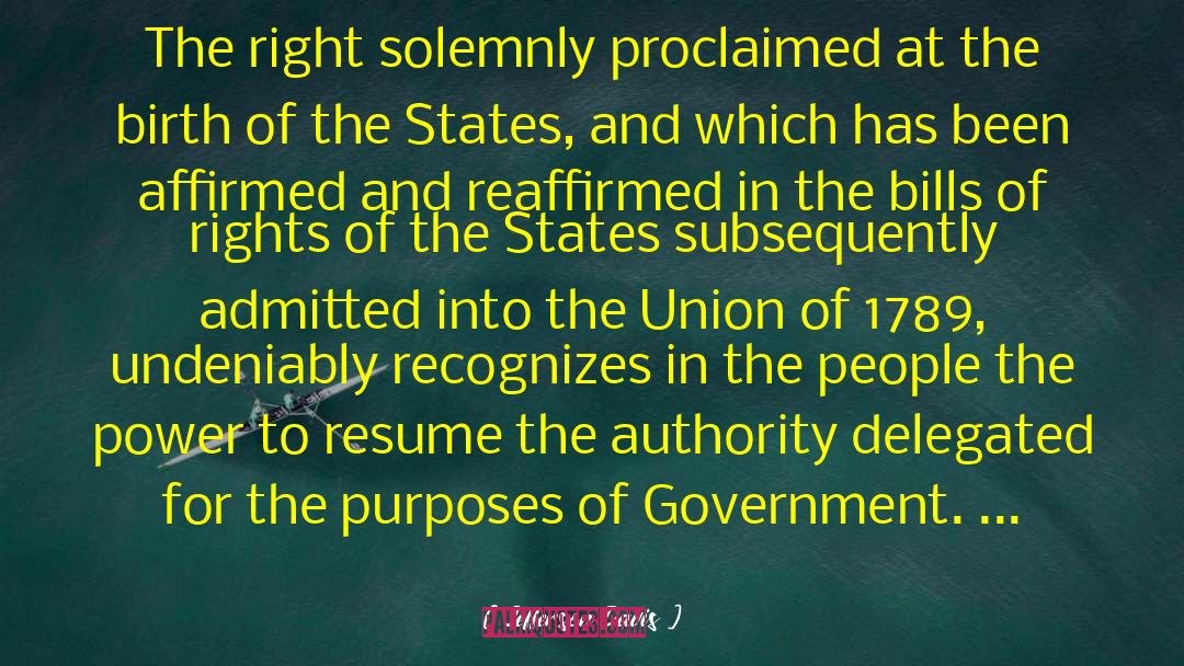 Jefferson Davis Quotes: The right solemnly proclaimed at