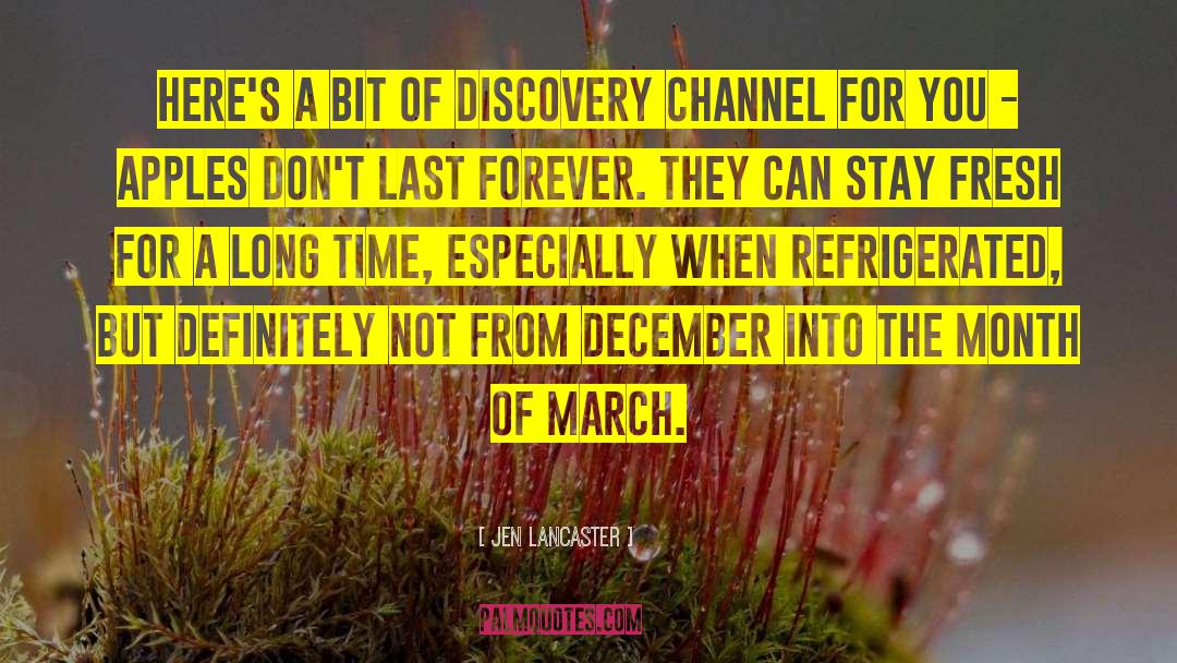 Jen Lancaster Quotes: Here's a bit of Discovery