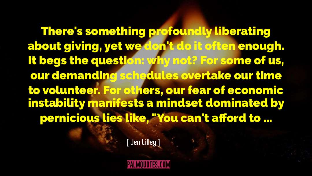 Jen Lilley Quotes: There's something profoundly liberating about