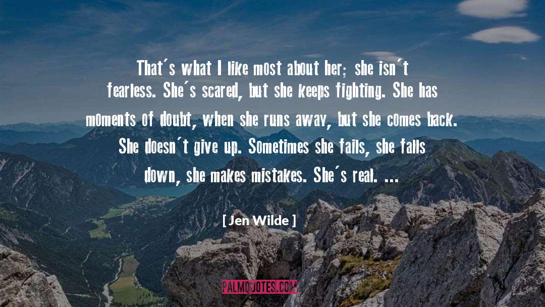 Jen Wilde Quotes: That's what I like most