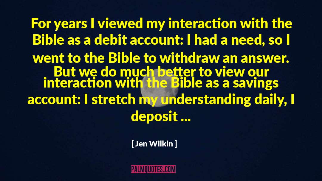 Jen Wilkin Quotes: For years I viewed my