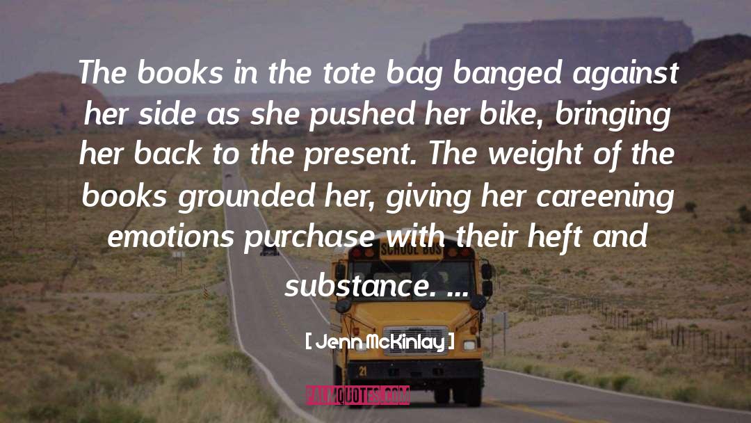 Jenn McKinlay Quotes: The books in the tote