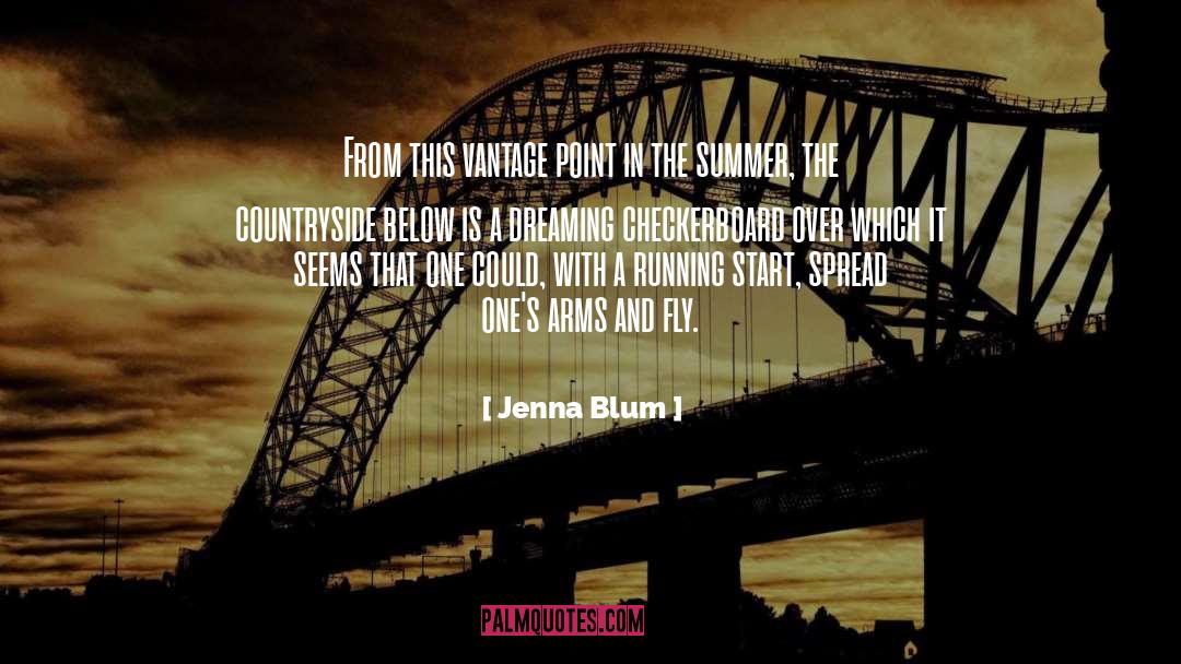 Jenna Blum Quotes: From this vantage point in