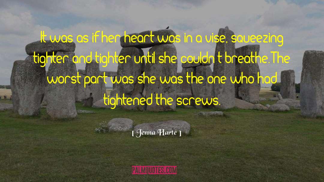 Jenna Harte Quotes: It was as if her