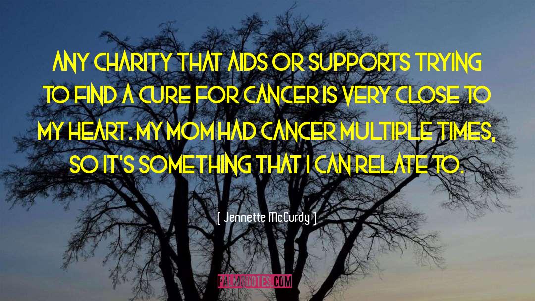 Jennette McCurdy Quotes: Any charity that aids or