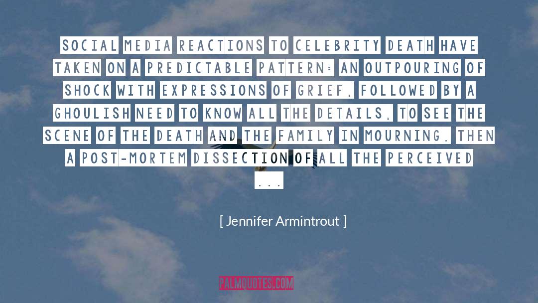 Jennifer Armintrout Quotes: Social media reactions to celebrity