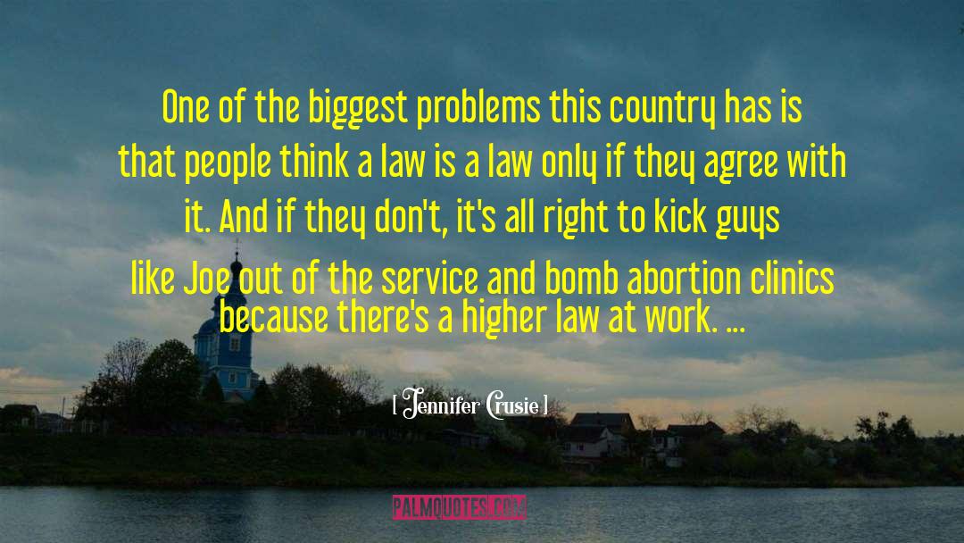 Jennifer Crusie Quotes: One of the biggest problems