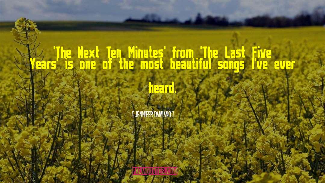 Jennifer Damiano Quotes: 'The Next Ten Minutes' from