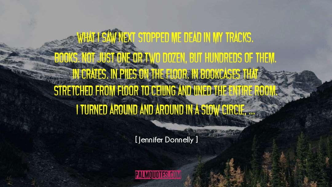 Jennifer Donnelly Quotes: What I saw next stopped