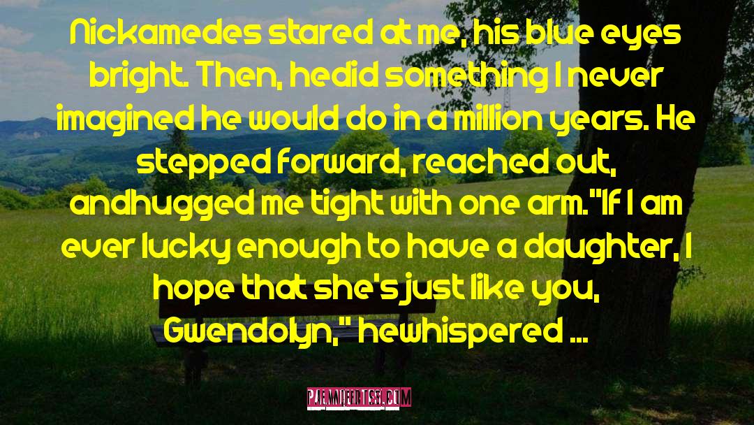 Jennifer Estep Quotes: Nickamedes stared at me, his