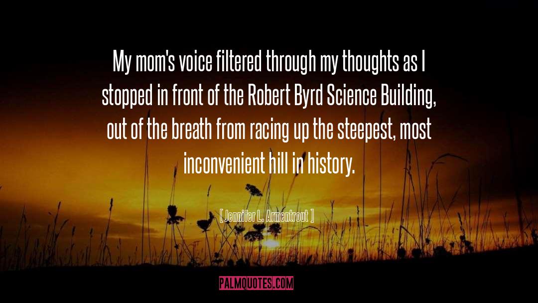 Jennifer L. Armentrout Quotes: My mom's voice filtered through