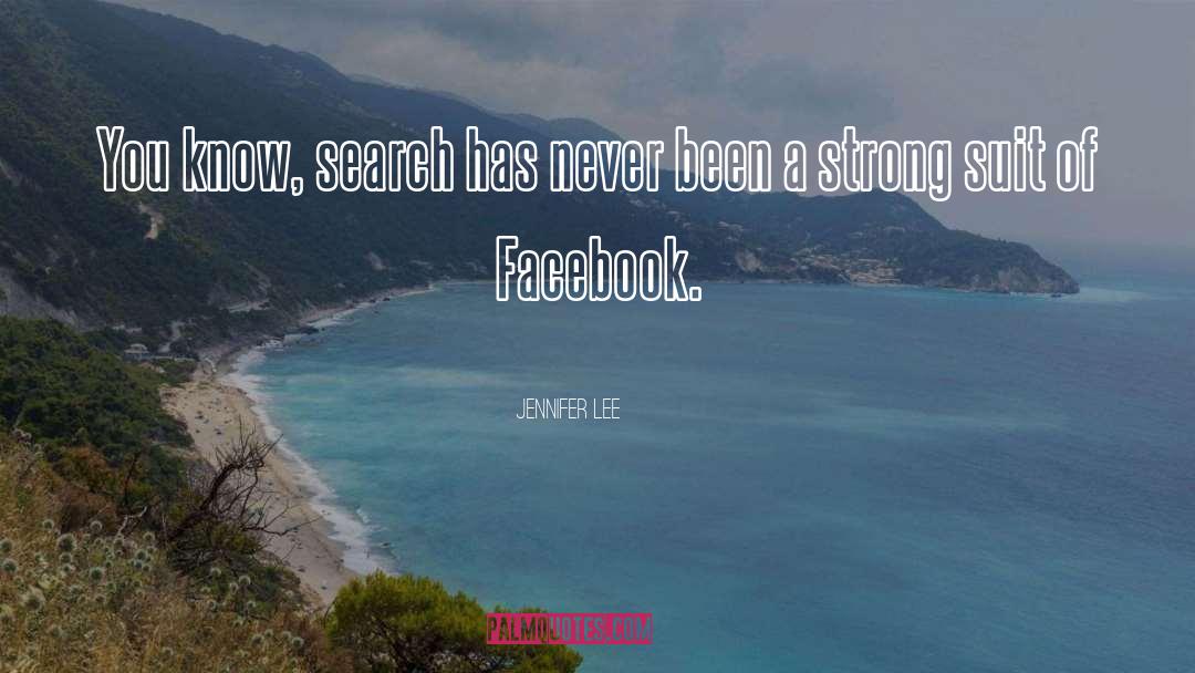 Jennifer Lee Quotes: You know, search has never