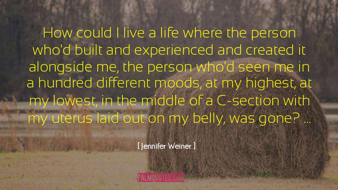 Jennifer Weiner Quotes: How could I live a