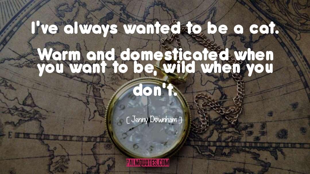 Jenny Downham Quotes: I've always wanted to be