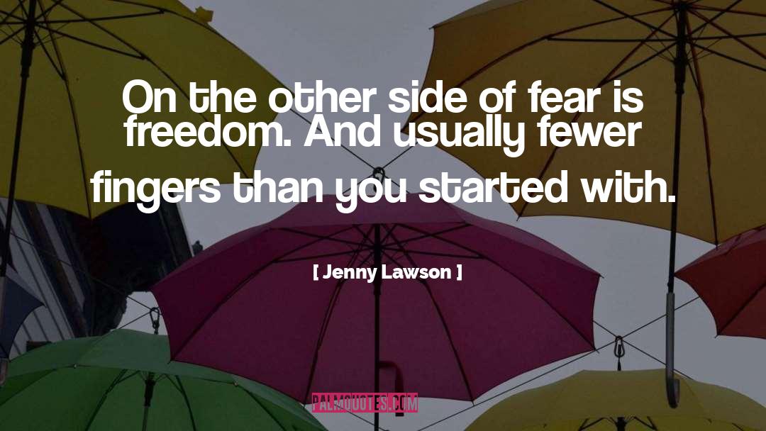 Jenny Lawson Quotes: On the other side of