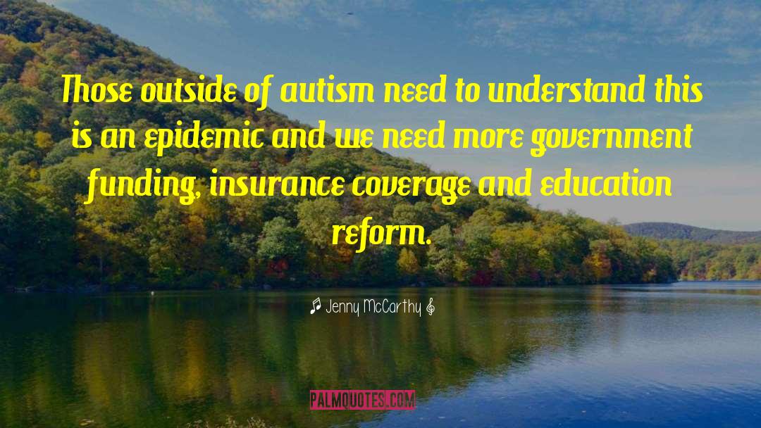 Jenny McCarthy Quotes: Those outside of autism need