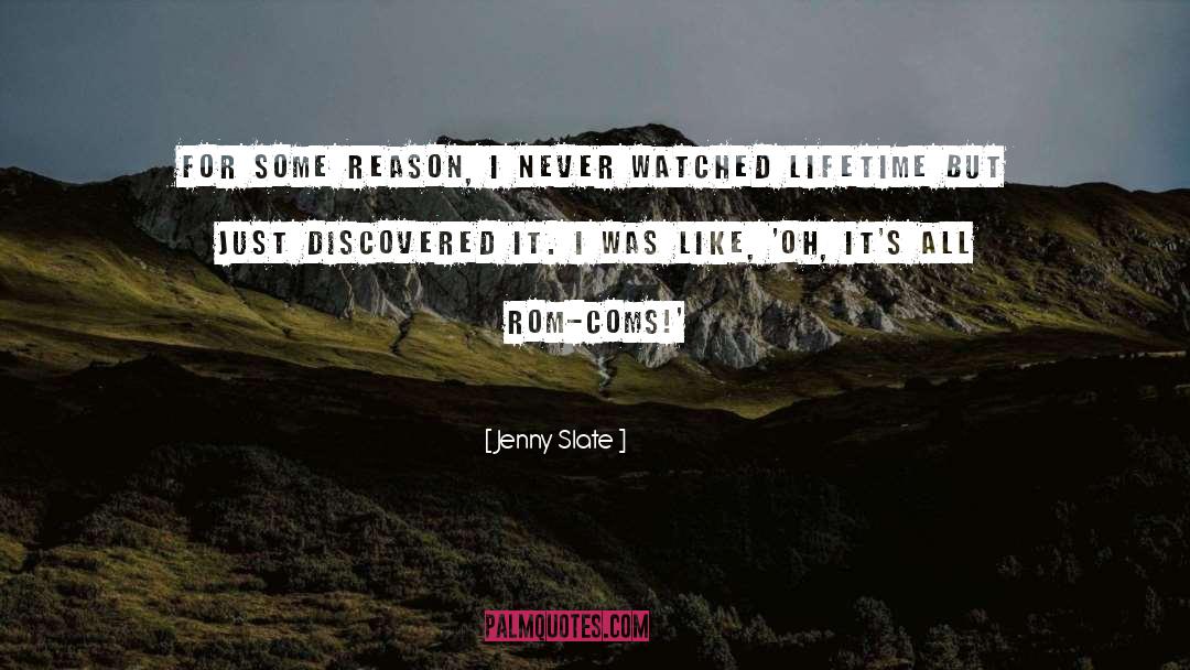 Jenny Slate Quotes: For some reason, I never