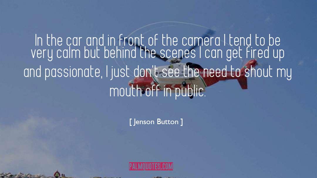 Jenson Button Quotes: In the car and in