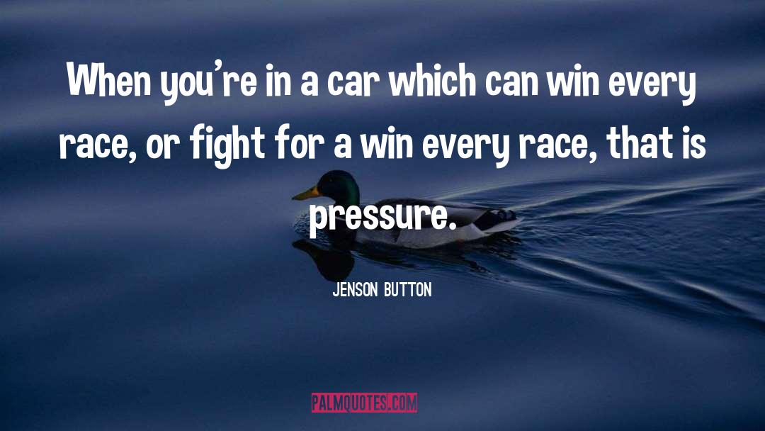 Jenson Button Quotes: When you're in a car